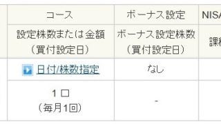 Etfの自動積立の設定方法 Sbi証券 私は小銭を稼ぎたい アラフォー会社員が小銭を求めて彷徨うブログ